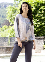 Shirt mit grafischem Alloverdruck 