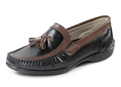 ELENA EDEN, klassische Damen-Slipper, mit herausnehmbarem Fußbett 