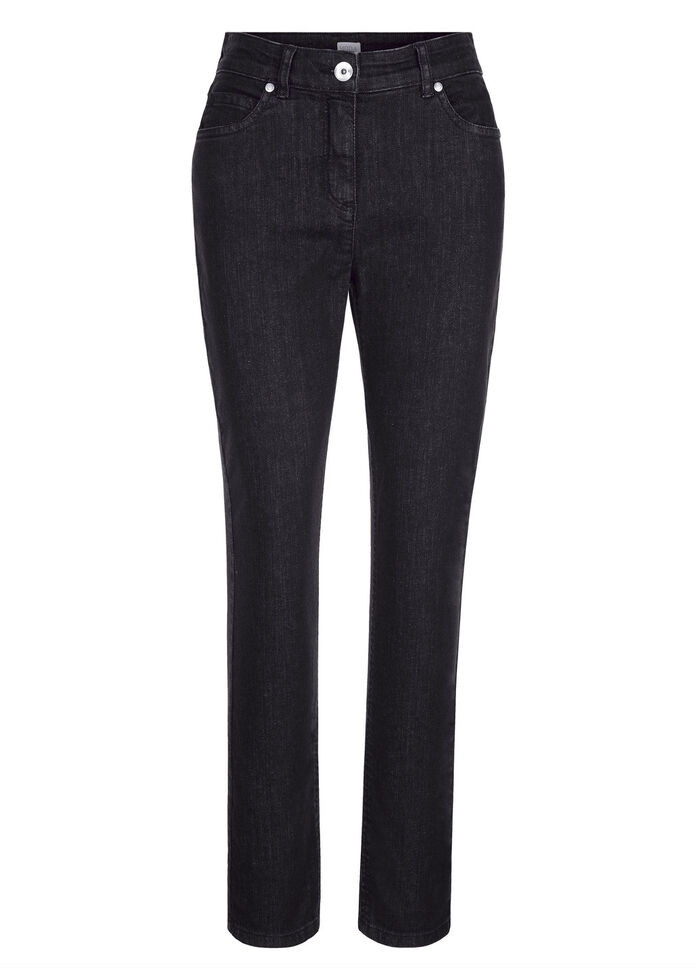 Jeans in klassischer 5-Pocket-Form 