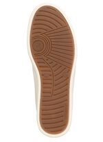 Rieker Sneaker aus weichem Nappaleder WEISS-CAMEL