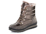 ELENA EDEN, gefütterte Damen-Boots, Winterschuhe, Weite G, mit herausnehmbarem Fußbett BRONZE