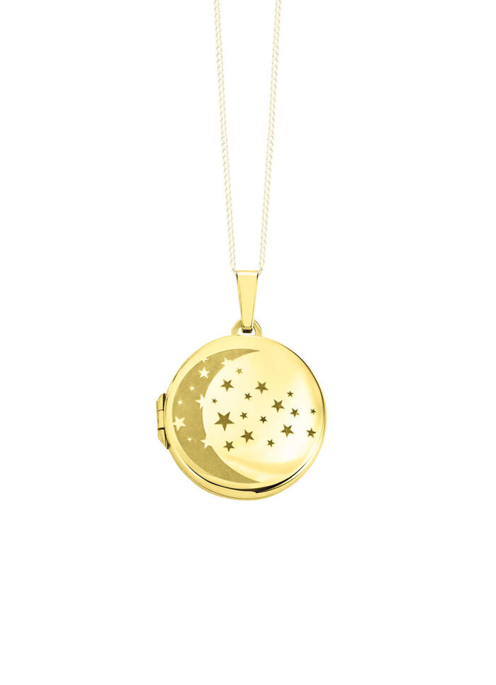 Medaillon zum Öffnen aus Gold 