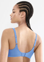 Triumph-Ladyform Soft-Minimizer-Bügel-BH AZURBLAU