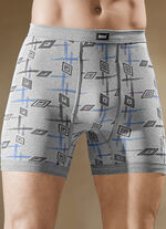 Viererpack Unterhosen aus Feinripp mit Eingriff 