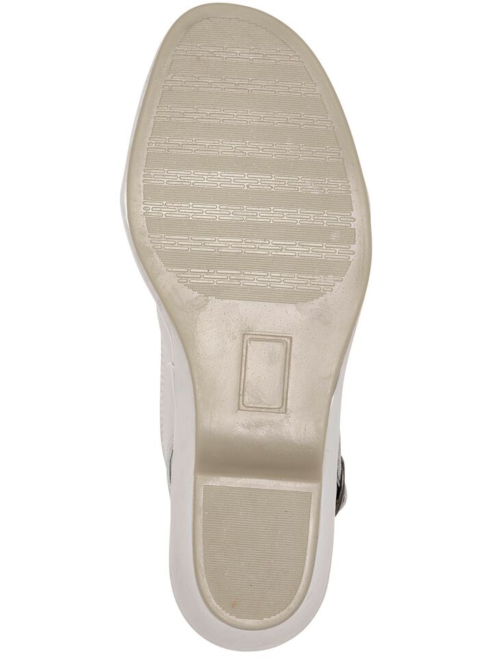 ELENA EDEN, elegante Damen-Sandalen, Weite G, aus Leder 