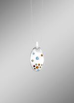 Eleganz in Perfektion: Anh&auml;nger mit echten Edelsteinen 