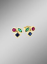 Einzigartige Eleganz: Ohrstecker mit echten Edelsteinen 