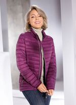Funktionsjacke mit 2-Wege-Reißverschluss VIOLETT