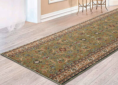 Klassischer Läufer mit hoher Flordichte 