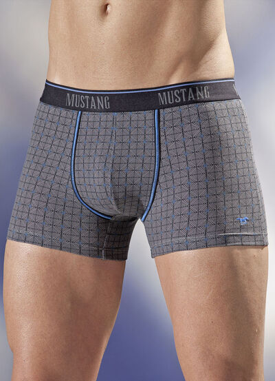 Mustang, Dreierpack Pants, kariert 