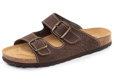 Klassische Herren-Pantoletten, mit verstellbaren Schlie&szlig;en 