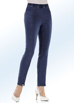 Jeans in Schlupfform DUNKELBLAU