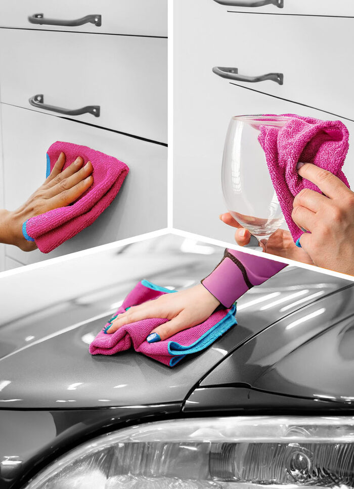 Mikrofasert&uuml;cher in Profiqualit&auml;t, 10-teilig 