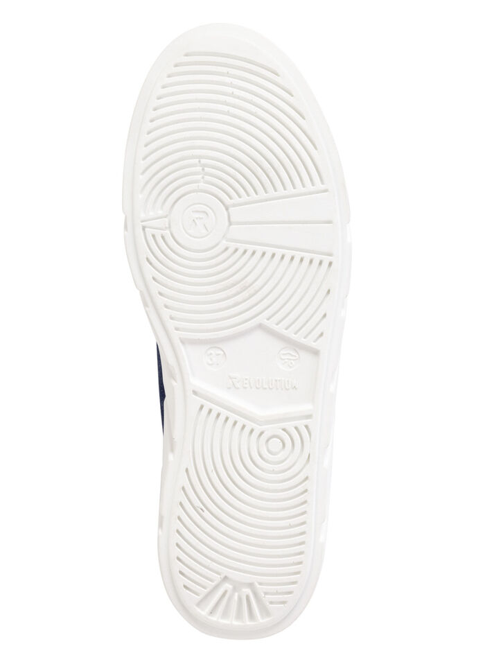 Sneaker mit Synthetik-Besatz JEANS-WEISS