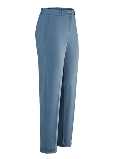 Hose mit r&uuml;ckw&auml;rtigem Dehnbundeinsatz 