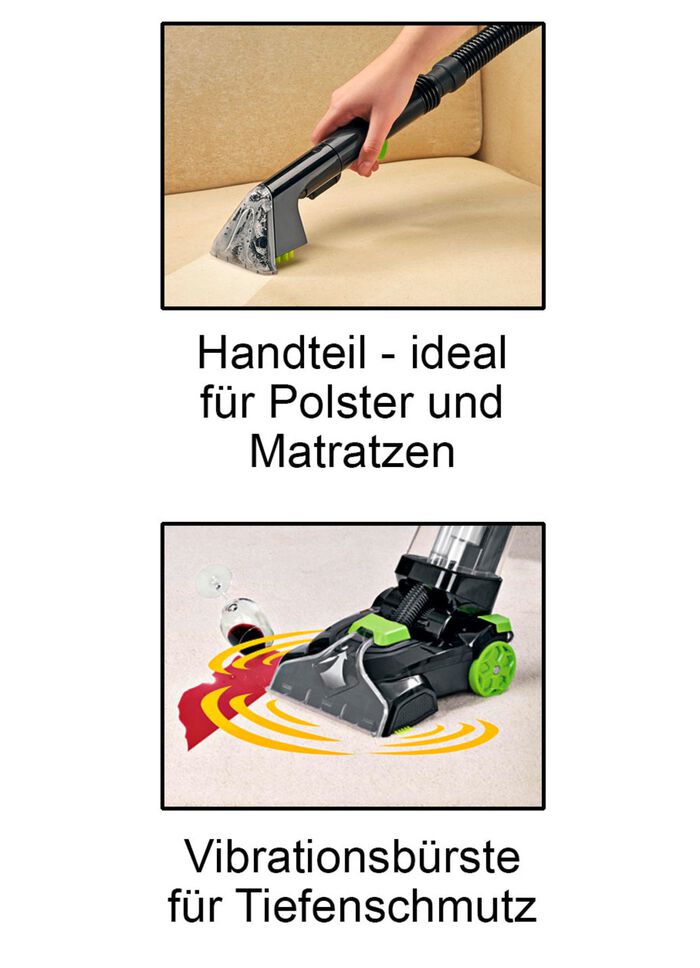 Profi-Reiniger 3-in-1 &ndash; f&uuml;r Teppiche und Hartb&ouml;den 