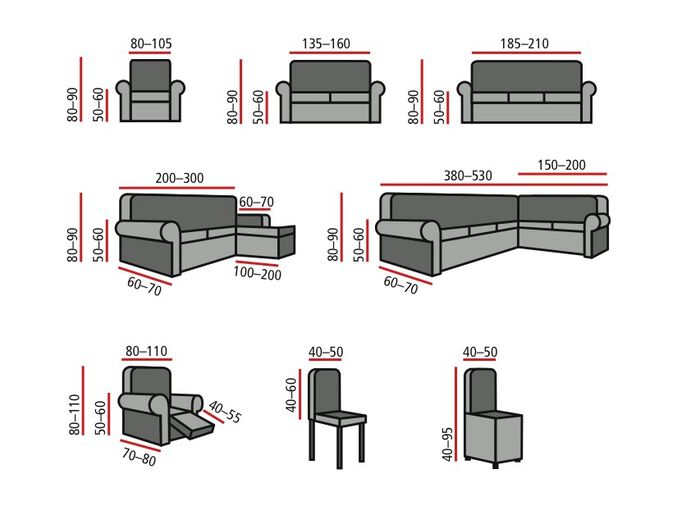 Stretchbez&uuml;ge mit toller Struktur  