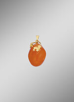 Sternzeichen-Anh&auml;nger mit echten Monats-Edelsteinen 