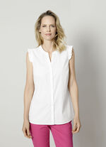 Bluse mit Rüschen 