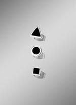 3-teiliges Single-Ohrstecker-Set aus Edelstahl 