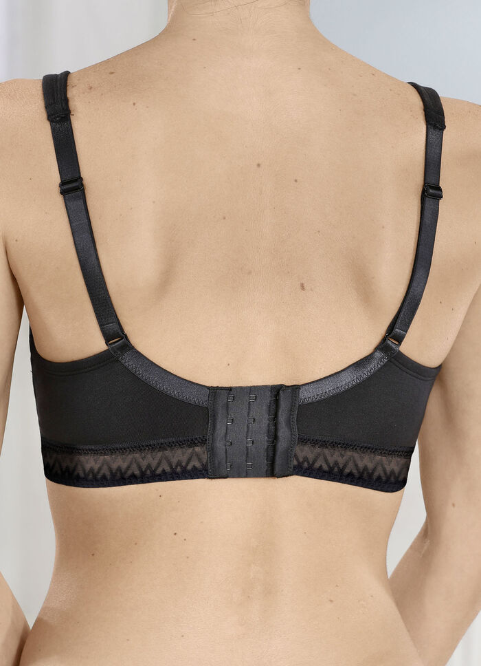 Naturana Zweierpack BH mit dekorativem Elastikband 