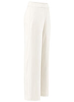 Cordhose mit modisch weitem Beinverlauf ECRU