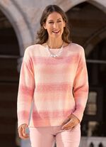 Pullover in Reiskornstrick 