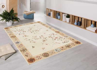 Br&uuml;cken und Teppiche mit Blumen- und Rankenmotiven 