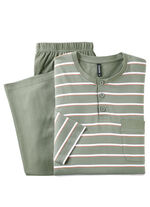 Zweierpack Schlafanzüge mit Knopfleiste und offenen Abschlüssen