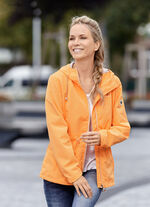 Jacke mit verdeckten Reißverschlusstaschen ORANGE