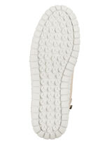 Gemini Schnür-Bootie mit luftiger Perforation und Lederapplikation BEIGE