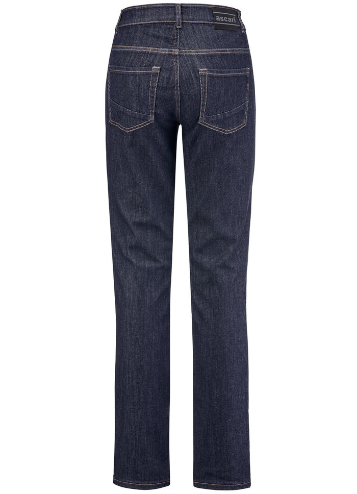 Magic-Jeans mit figurformendem Jeanssattel DUNKELBLAU