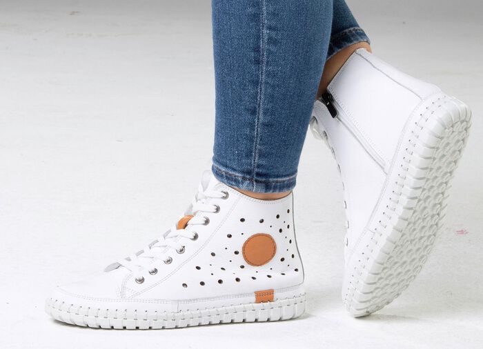 Gemini, sommerliche Damen-Boots, Weite G, mit herausnehmbarem Fu&szlig;bett 