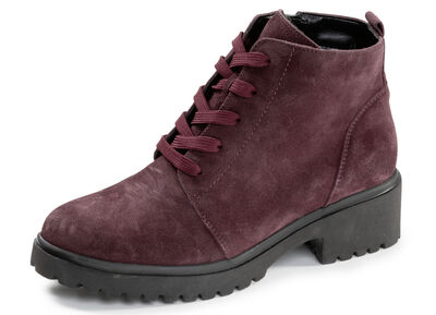 Waldläufer, bequeme Damen-Stiefeletten, Winterschuhe, Weite H, mit herausnehmbarem Fußbett 