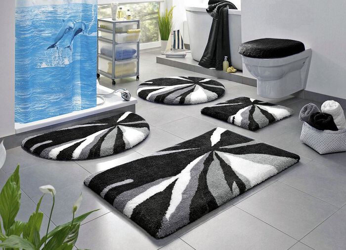 Badgarnitur in super weicher und angenehmer Qualit&auml;t ANTHRAZIT