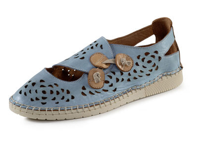 Gemini Slipper mit luftigen Durchbrüchen 
