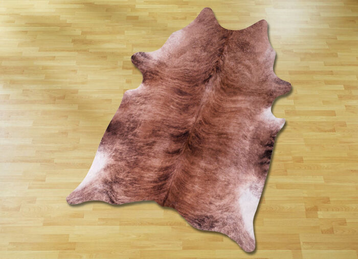 Fellvorleger mit Veloursleder-Rückseite 