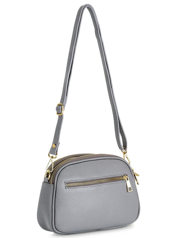 Laurina, Tasche, Damen, mit abnehmbarem Umh&auml;ngeriemen GRAU