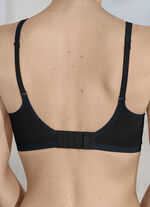 Naturana BH mit herausnehmbaren Pads SCHWARZ