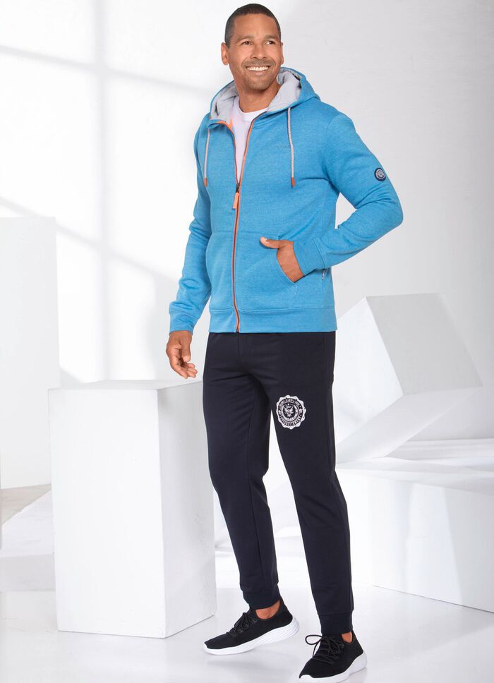 Sweatjacke mit Kapuze 