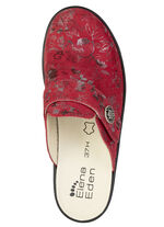 ELENA EDEN, klassiche Damen-Clogs, Weite H, mit herausnehmbarem Fußbett ROT