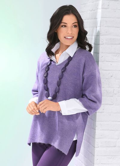 Pullover in sehr kuscheliger Qualit&auml;t 