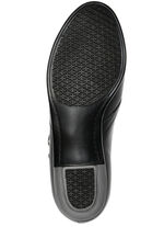 ELENA EDEN, schicke Damen-Pumps, Weite H, aus Leder SCHWARZ