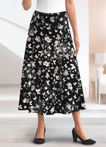 Rock mit figurg&uuml;nstiger Passe 