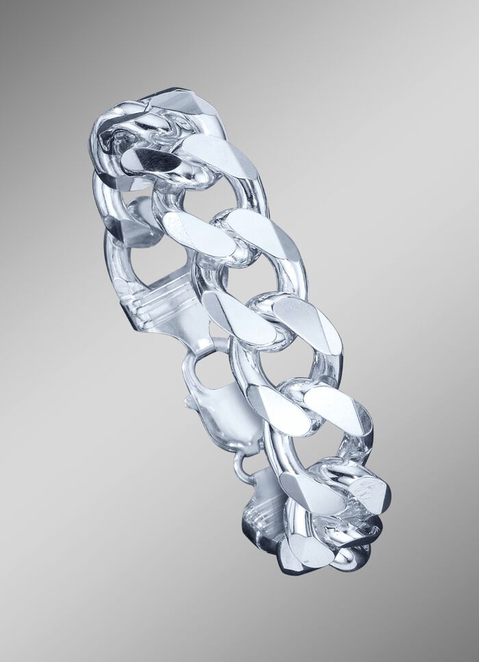 Massives Panzerketten-Armband 