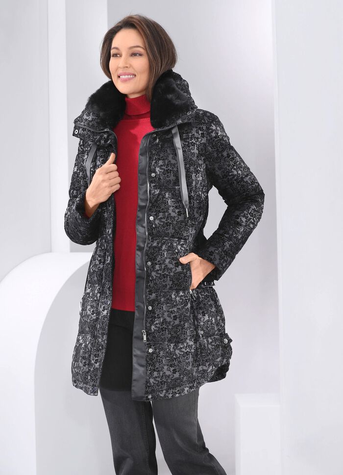 Jacke mit G&uuml;rtel 