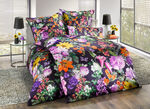 Bettwäsche-Garnitur in Mako-Satin-Qualität MULTICOLOR