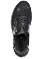 Waldl&auml;ufer, bequeme Damen-Sneaker, Weite K, mit herausnehmbarem Fu&szlig;bett SCHWARZ