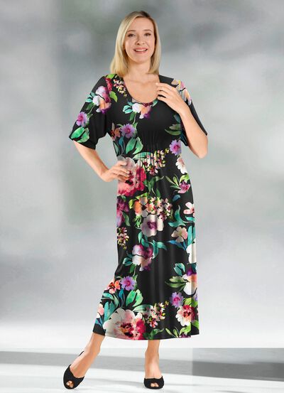 Kaftan in kn&ouml;chellanger Schlupfform 