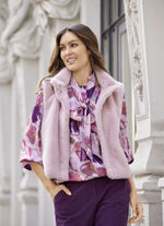 Weste mit Stehkragen